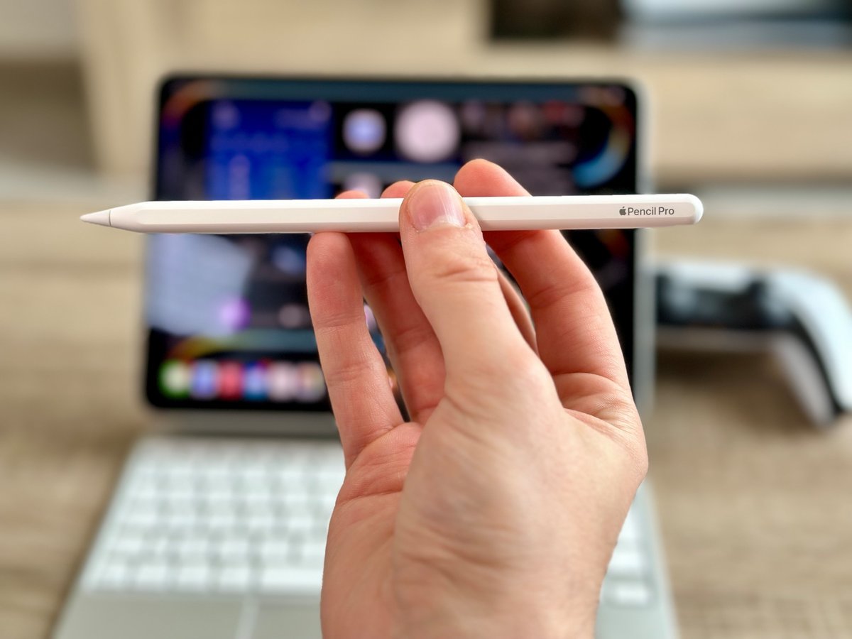 Un nouvel Apple Pencil Pro © Mathieu Grumiaux pour Clubic