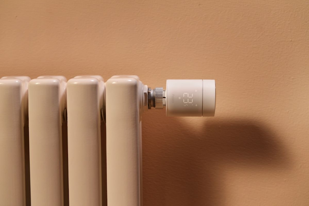 La tête thermostatique connectée W600. ©Aqara