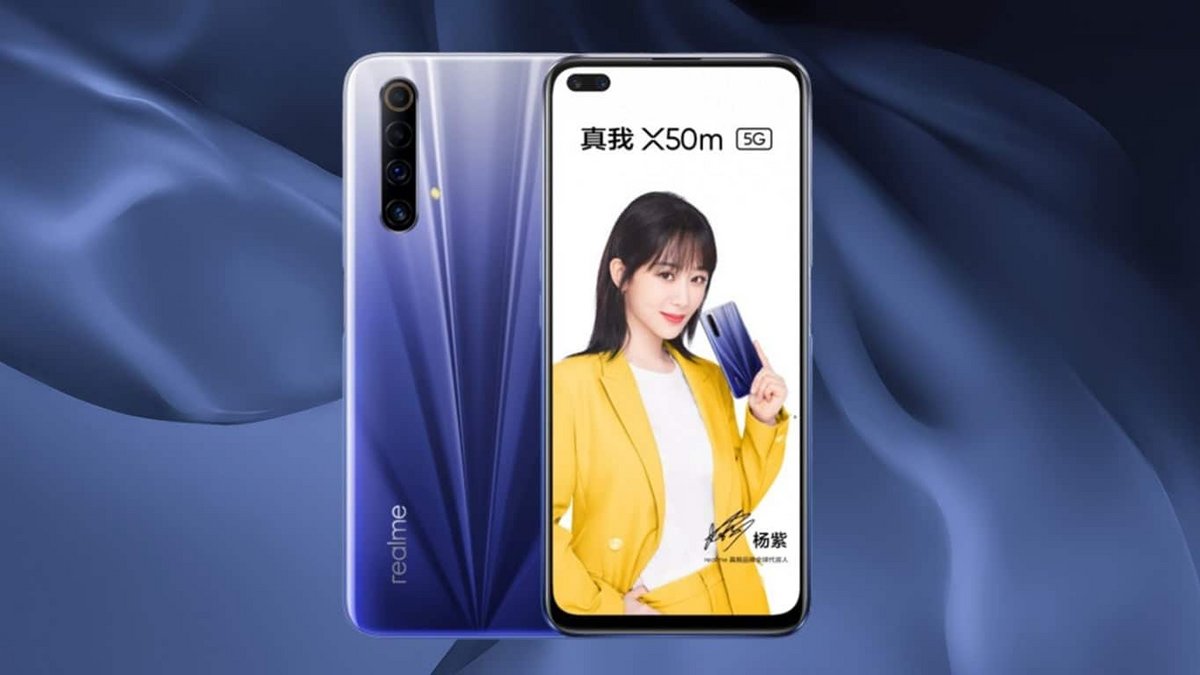 Le realme X3 pourrait être la version globale du realme X50m déjà lancé. © realme