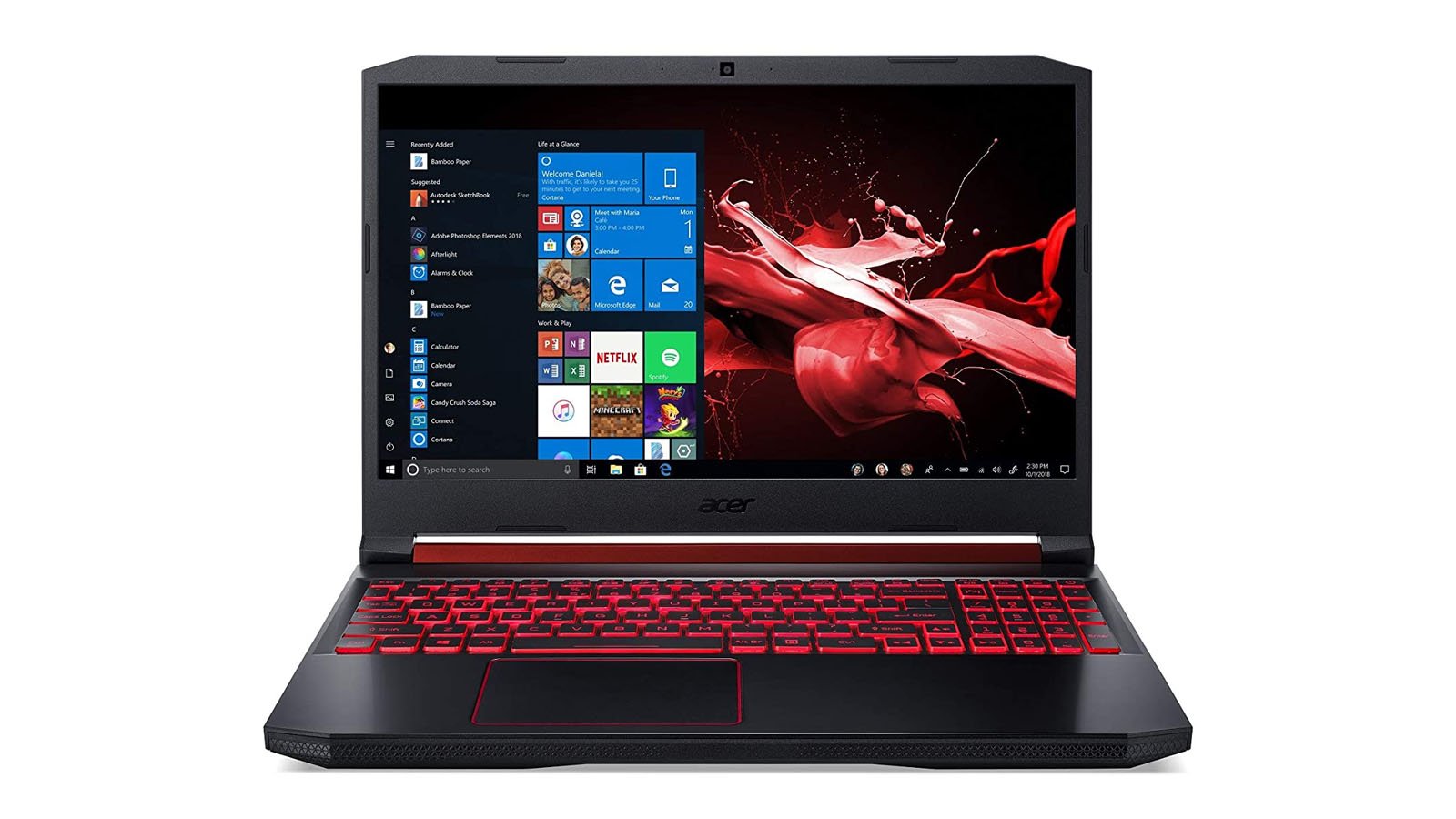 Le PC portable Acer Nitro 5