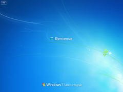 Premier démarrage de Windows 7