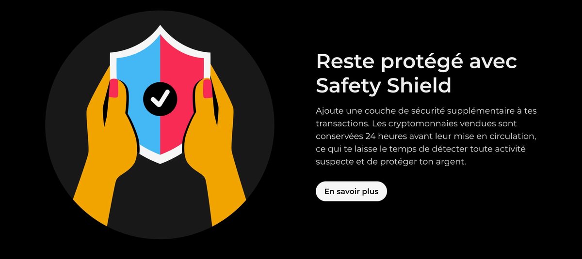 bunq Crypto propose une couche de protection additionnelle  pour le trading de cryptomonnaies. ©bunq