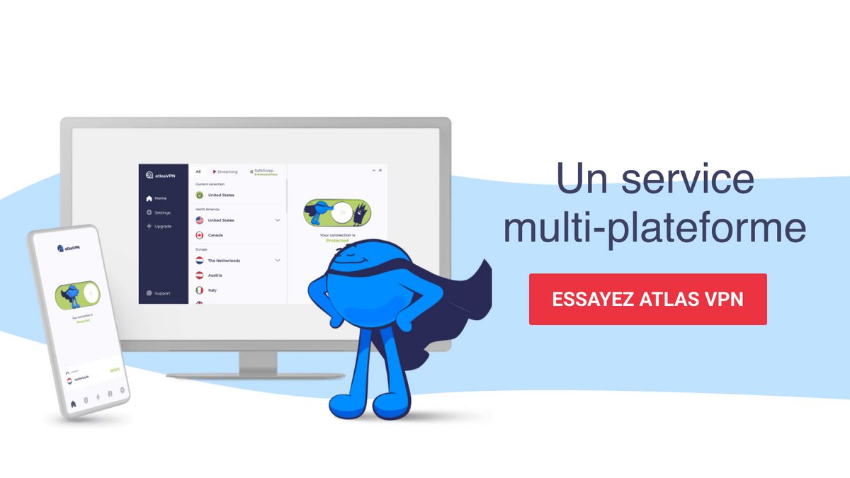 Essayez Atlas VPN