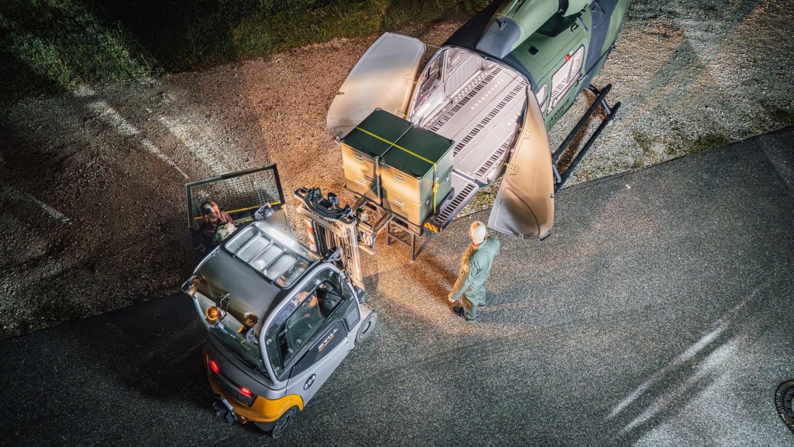 Avec le drone U145, la capacité d'emport sera supérieure à celle d'un hélicoptère H145. ©Airbus