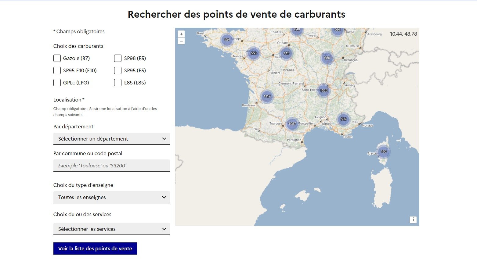 Première étape, donc : prendre connaissance du site © Capture d'écran Clubic
