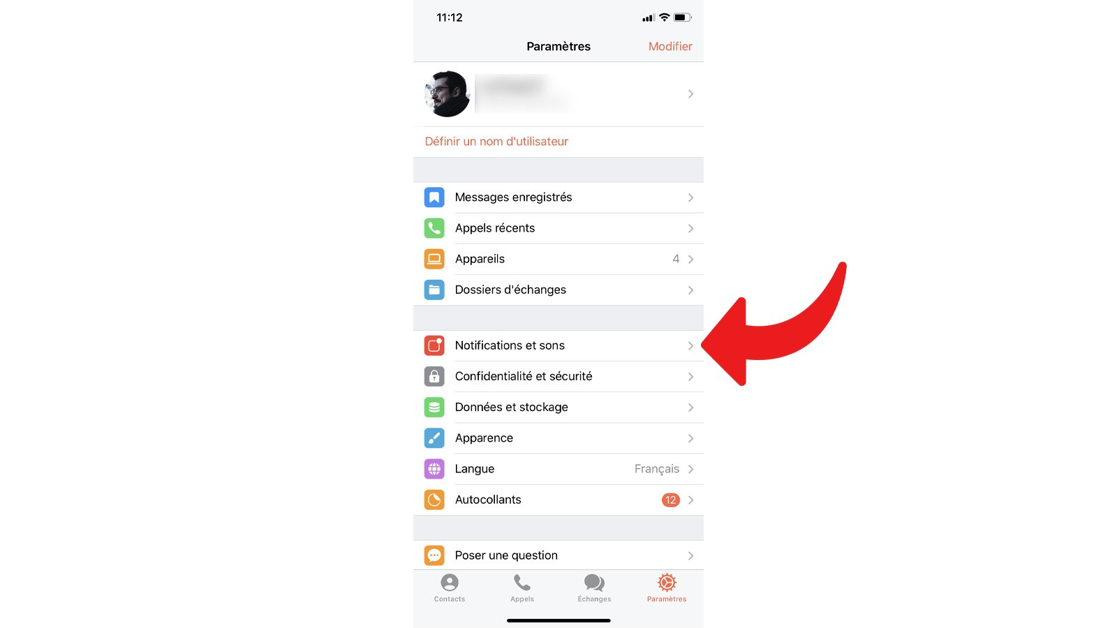 tuto telegram désactiver notifications