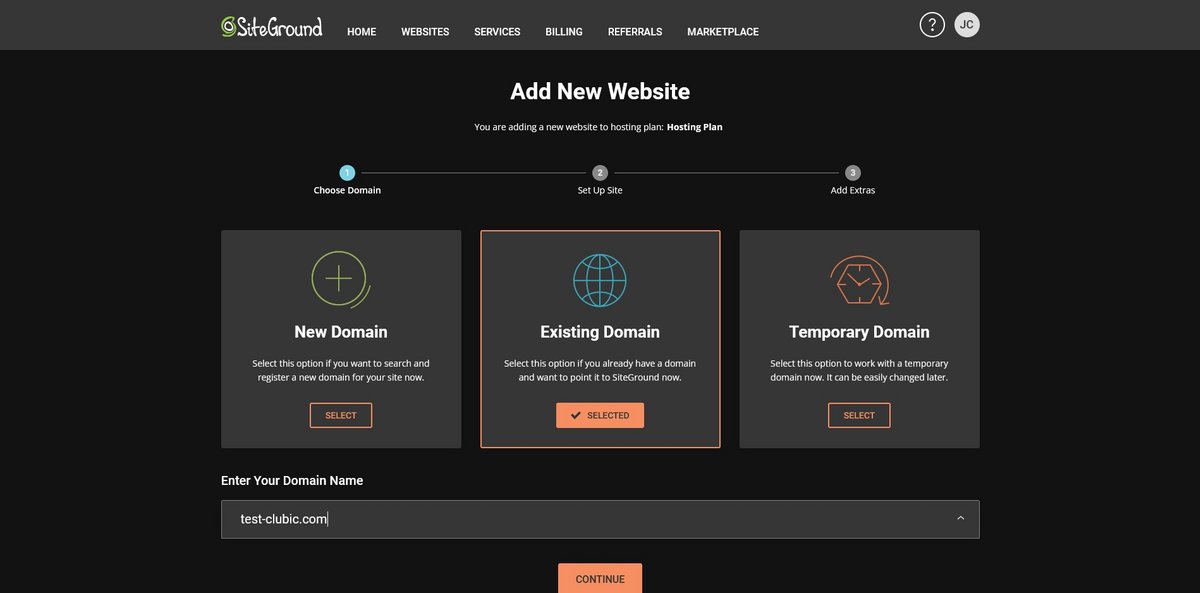 @SiteGround : une interface d'administration simple