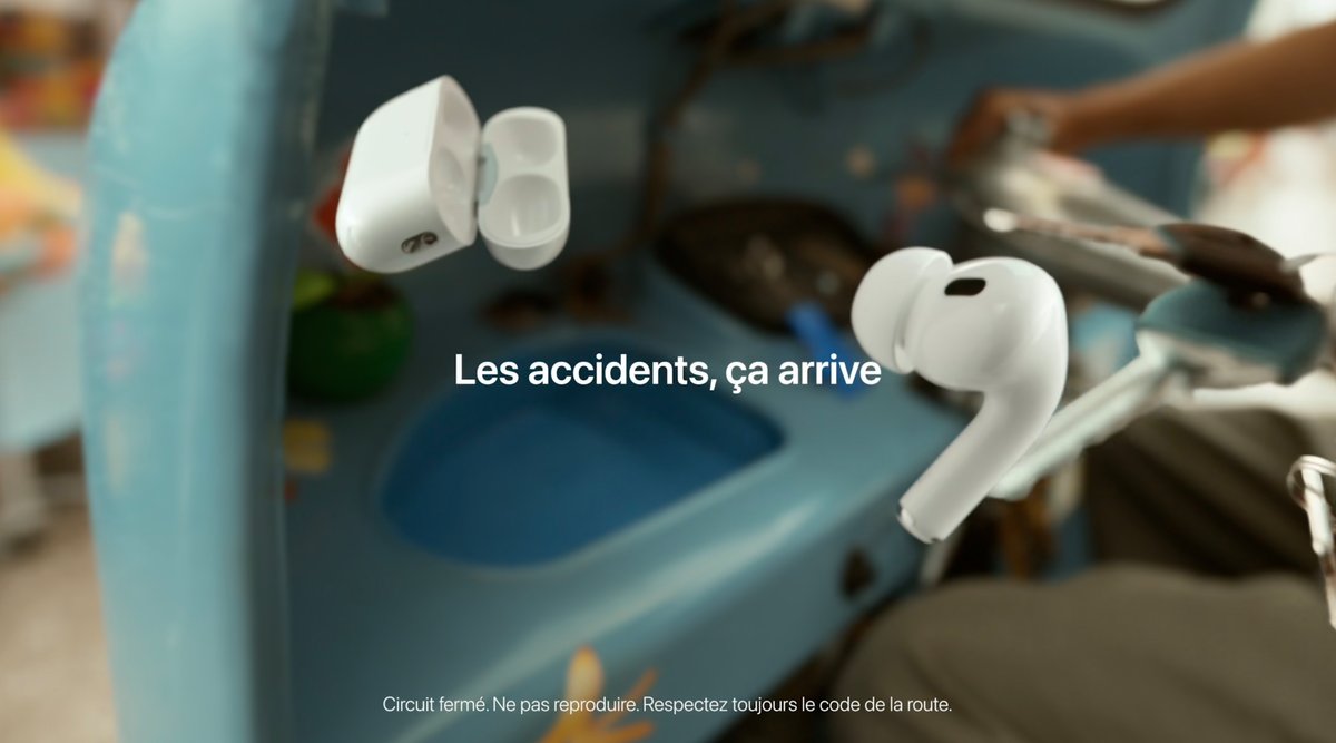 « Les accidents, ça arrive, c'est pour ça qu'il y a AppleCare+ », explique pourtant Apple © Apple