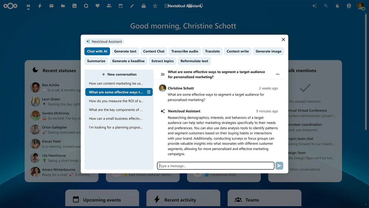 "L'éthique d'abord, l'IA ensuite" - Interview Nextcloud (2nde partie)