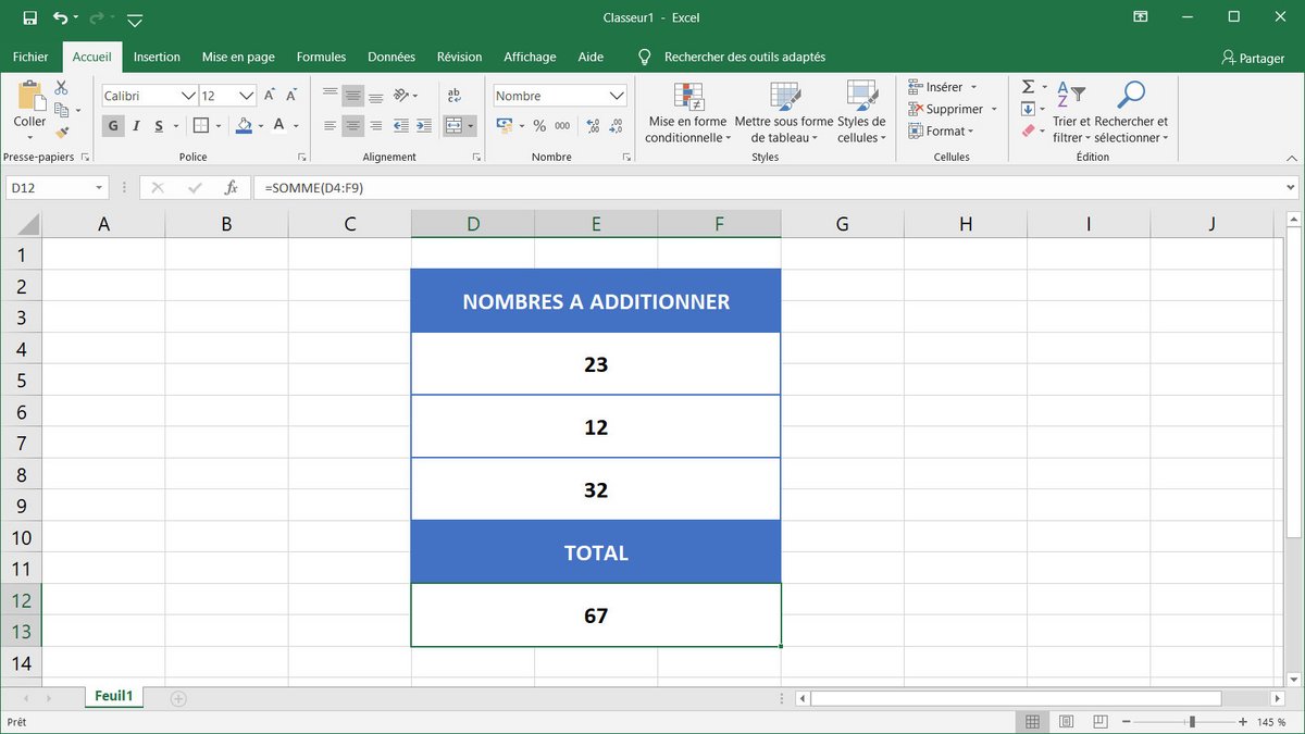 Tuto Excel