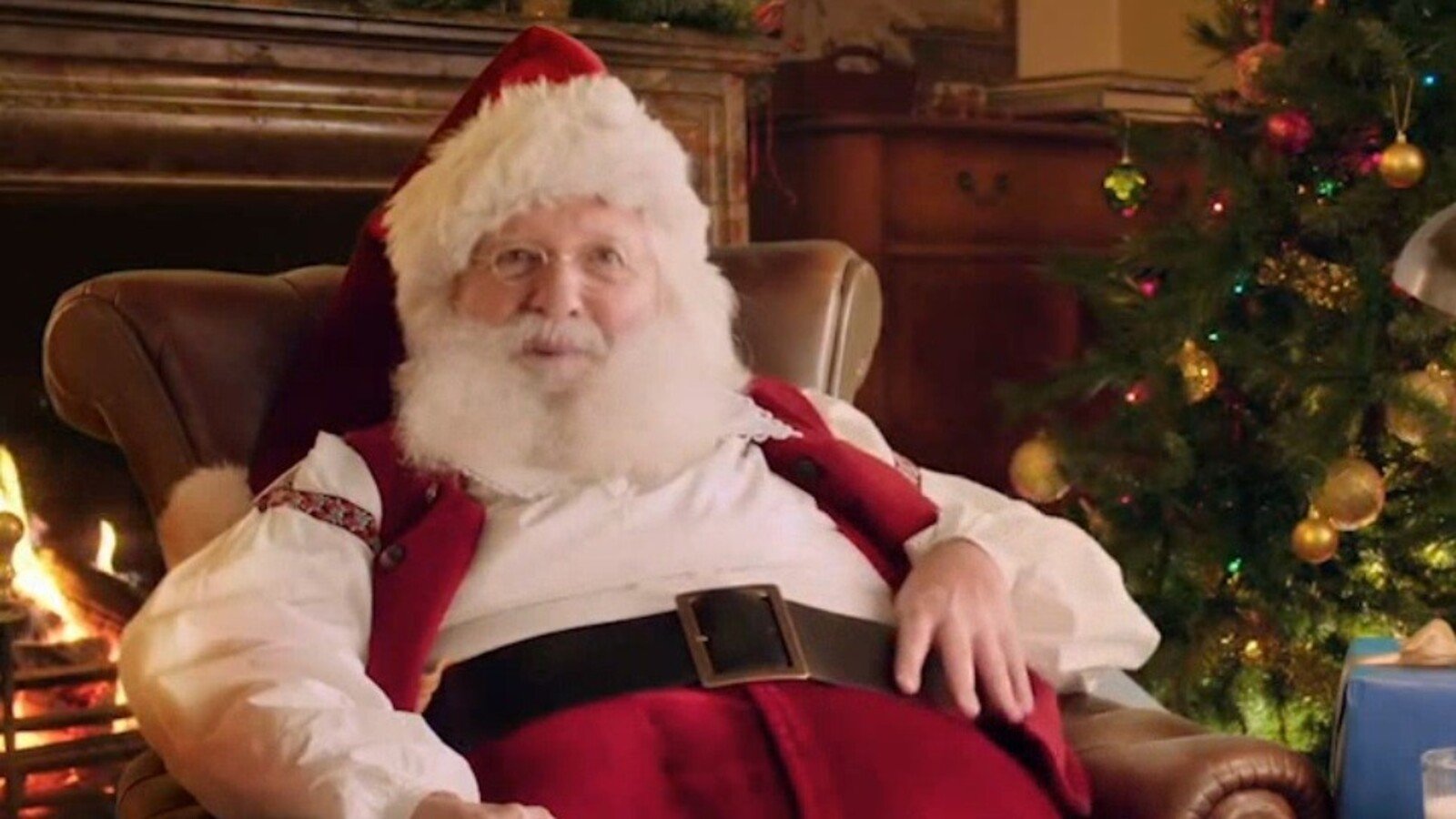 Capture d'écran du (vrai) Père Noël 