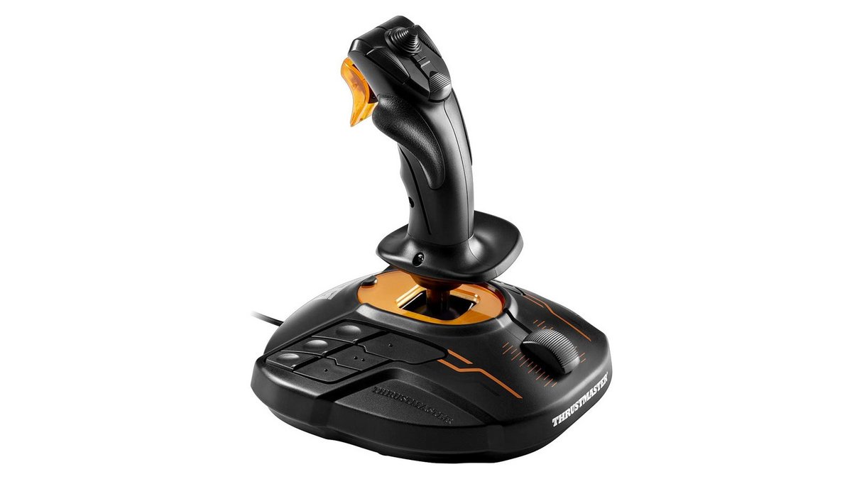 Des simulations de vol plus réalistes que jamais grâce à ce joystick Thrustmaster.