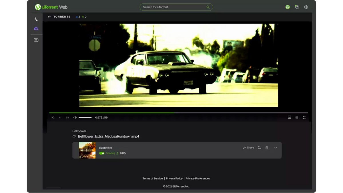 uTorrent séduit par une installation rapide et une interface claire, personnalisable et efficace, adaptée aussi bien aux débutants qu’aux utilisateurs avancés - © µTorrent