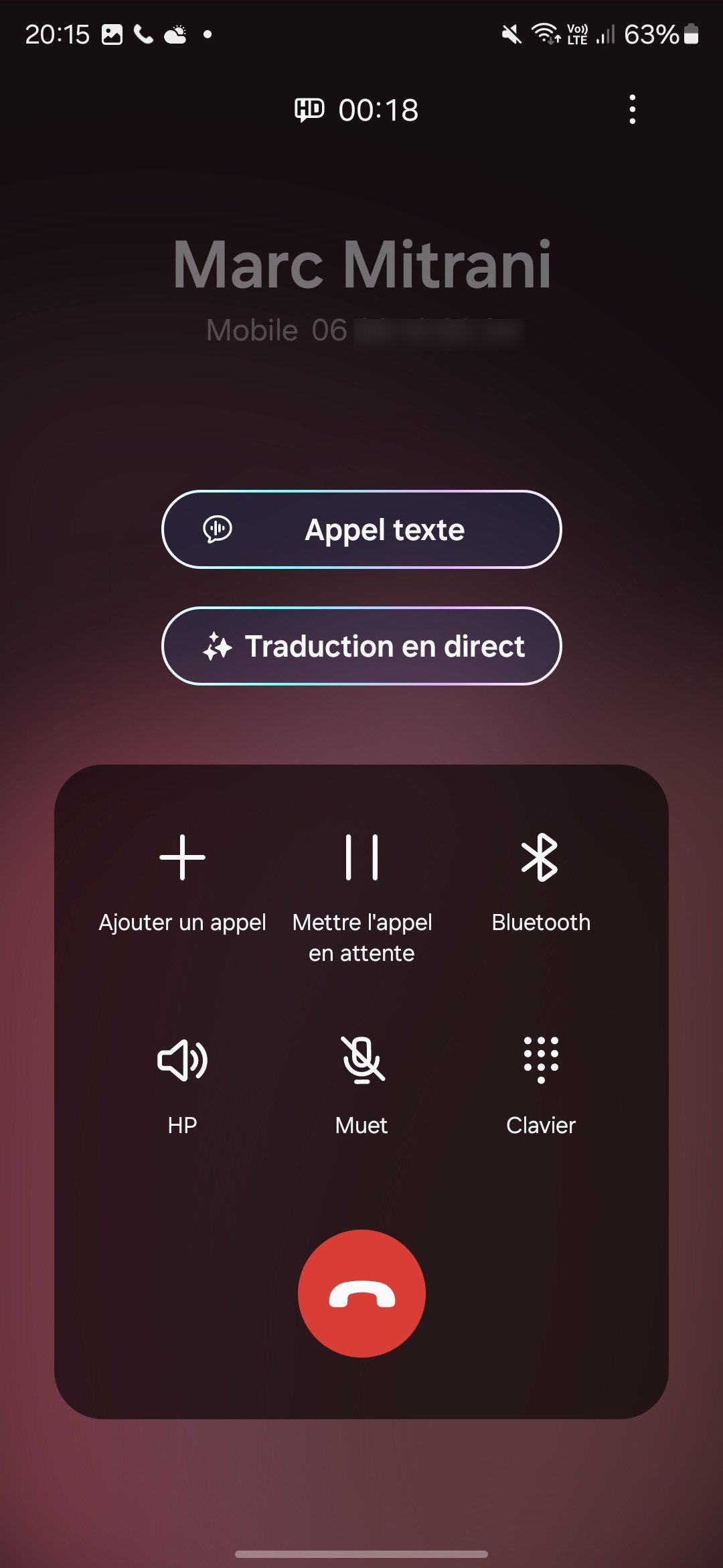 Traduction téléphonique instantanée 