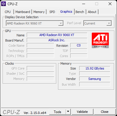 ASRock Radeon RX 9060 XT Challenger OC
