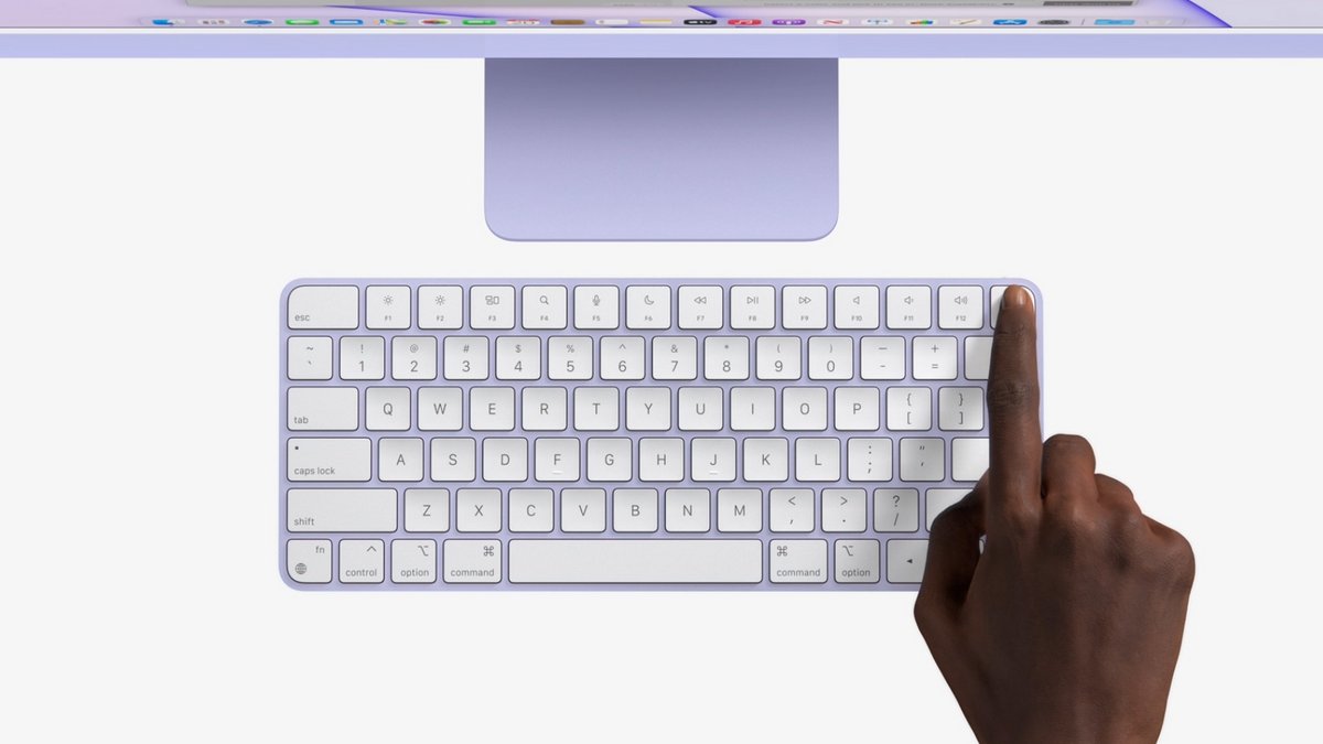 Le Magic Keyboard avec Touch ID