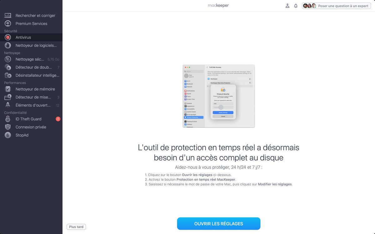 De nombreux accès demandés © Clario Tech