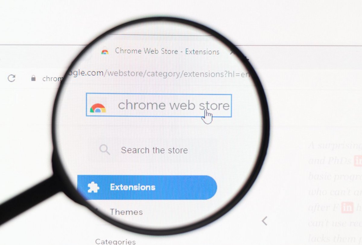 Retrouvez ces extensions gratuites sur le Chrome Web Store - ©Vladimir Sukhachev / Shutterstock