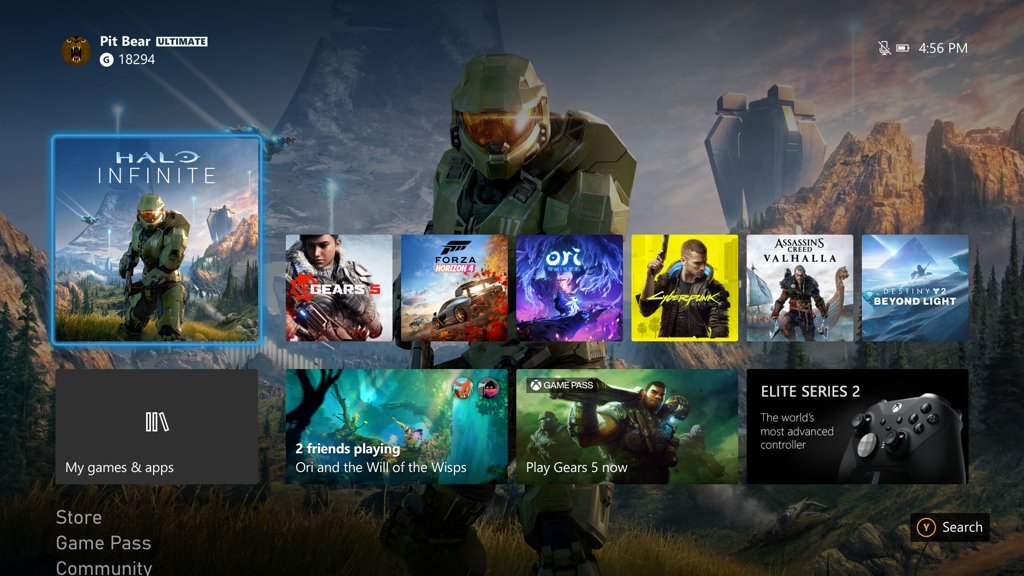 Xbox New UI