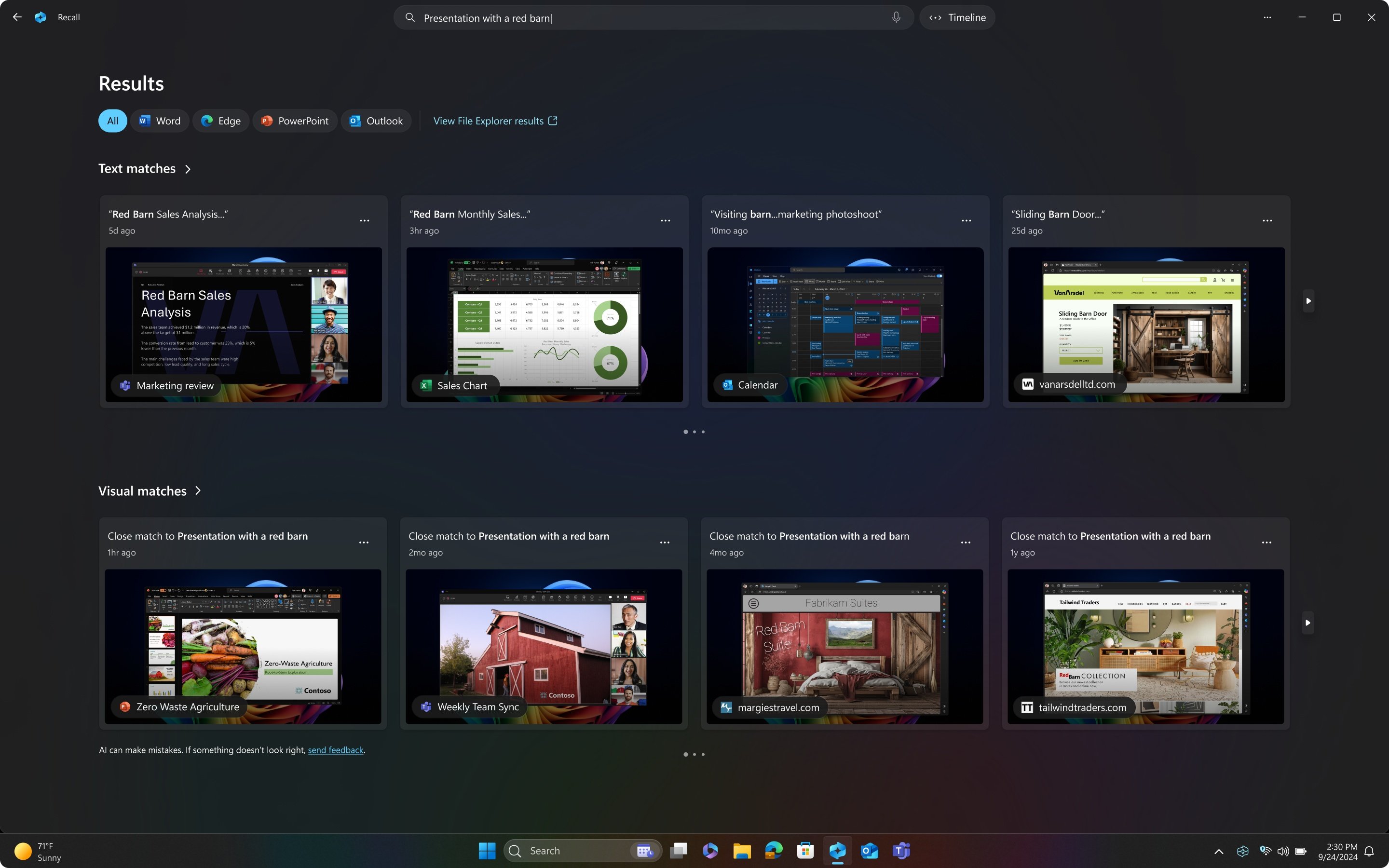 Recall : l'IA reste une vilaine curieuse malgré les précautions de Microsoft © Microsoft