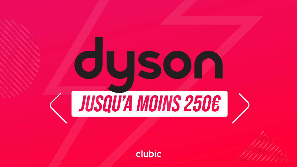 Faites de grosses économies sur le site Dyson pendant les Soldes