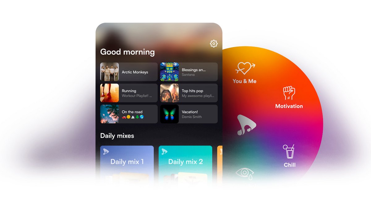Spicy Sparks a pensé à une interface qui adapte votre ambiance musicale en un coup d’œil où que vous soyez. - © eSound 