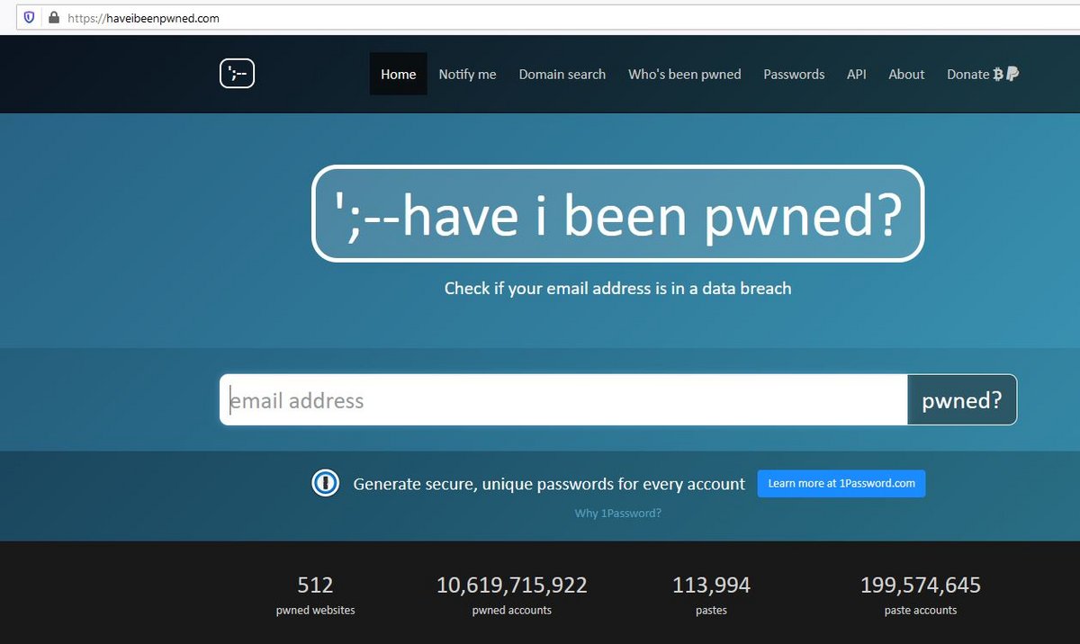 haveibeenpwned.com