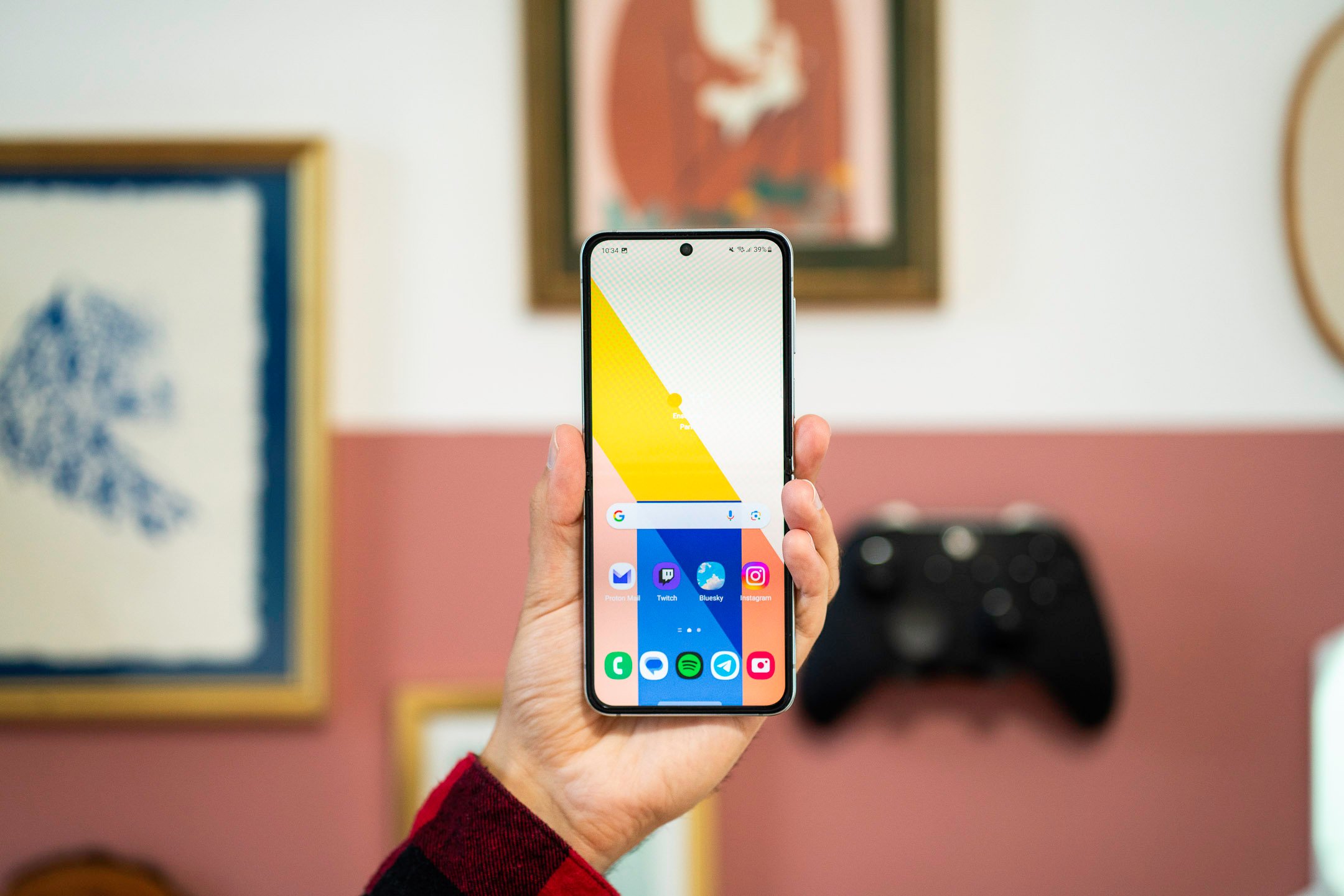 Le Galaxy Z Flip5 de Samung © Pierre Crochart pour Clubic