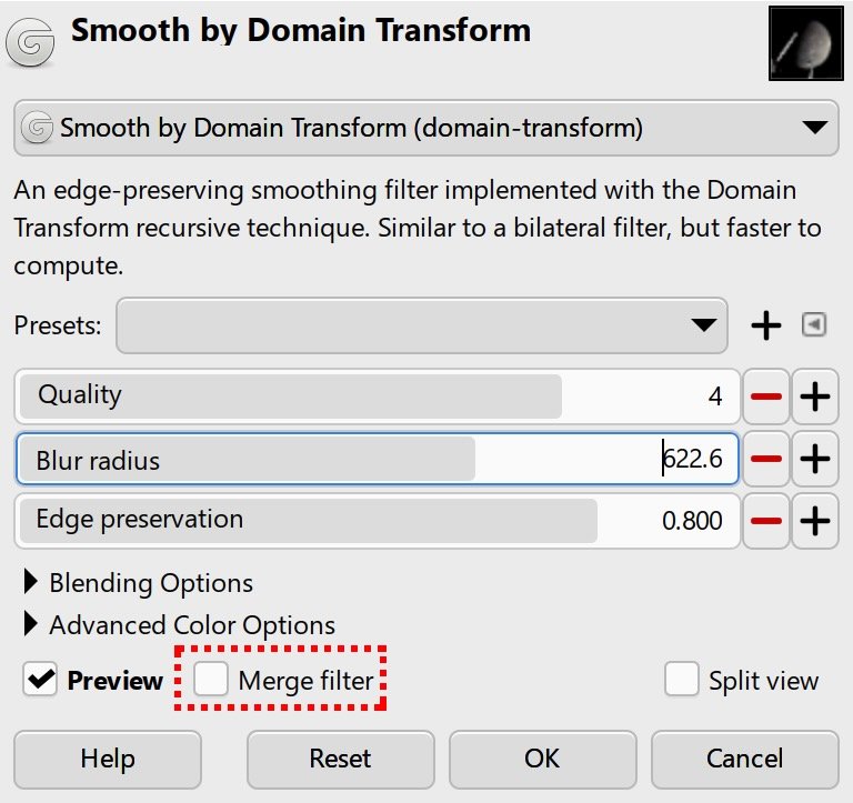 Les filtres non destructifs débarquent dans GIMP © GIMP