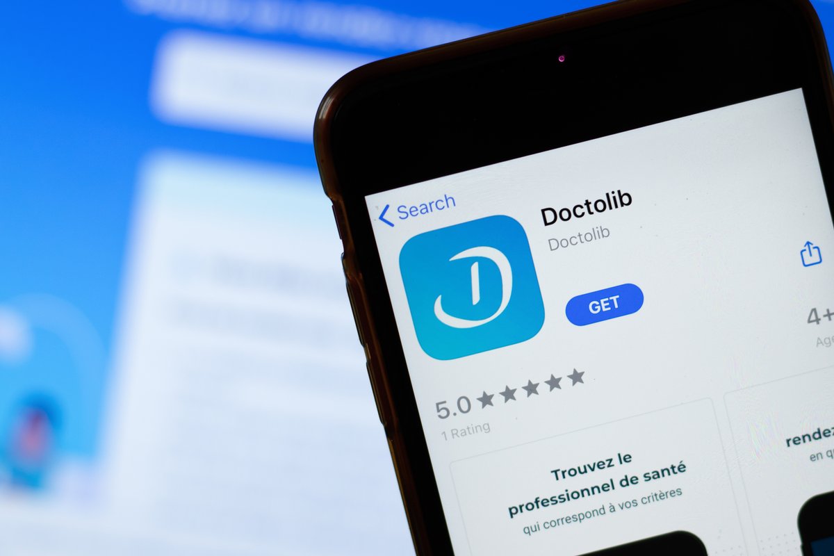 Doctolib s'enrichit de fonctionnalités. © Studio / Shutterstock.com