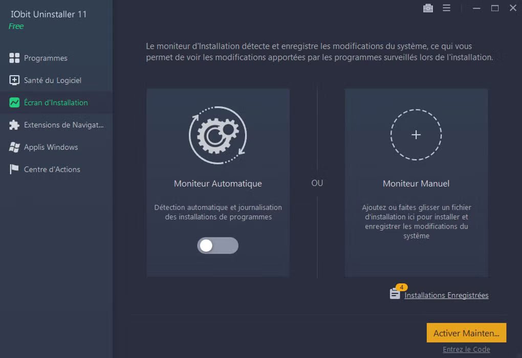 IObit Uninstaller détecte et neutralise automatiquement les logiciels installés en bundle, afin de protéger Windows des programmes indésirables et publicitaires - © IObit