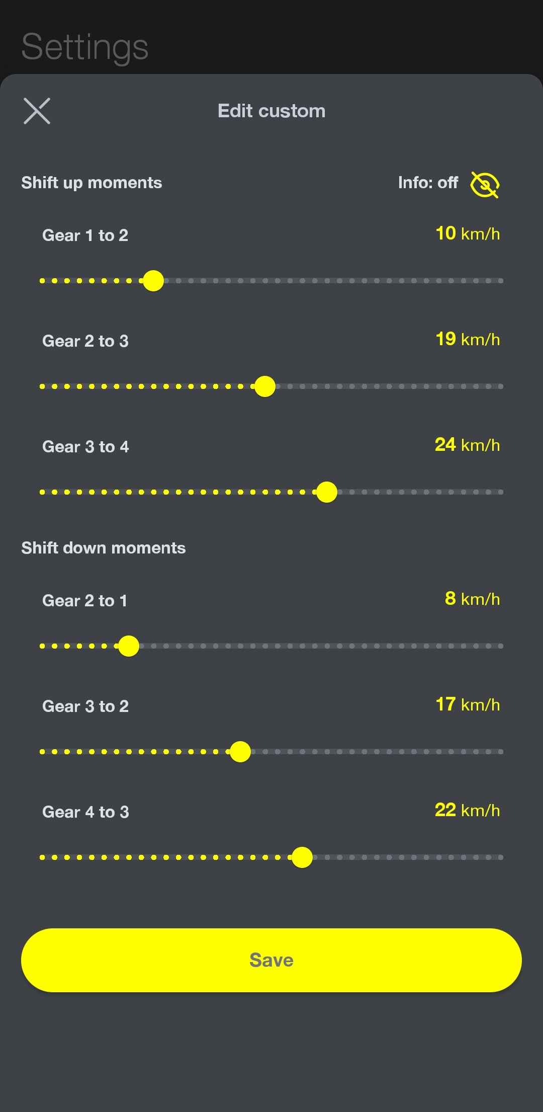 Vanmoof S3 - reglages 2