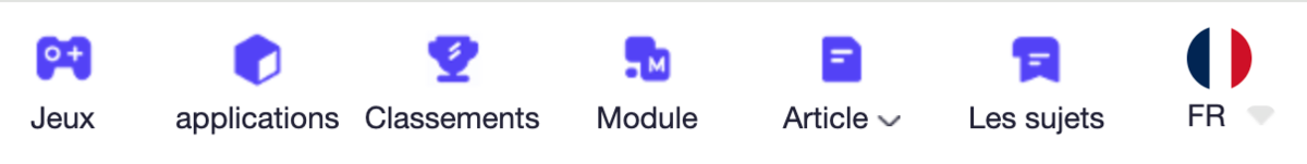 Basique mais efficace, le menu de PlayMods vous permet de trouver facilement les applications qui vous intéresse © PlayMods