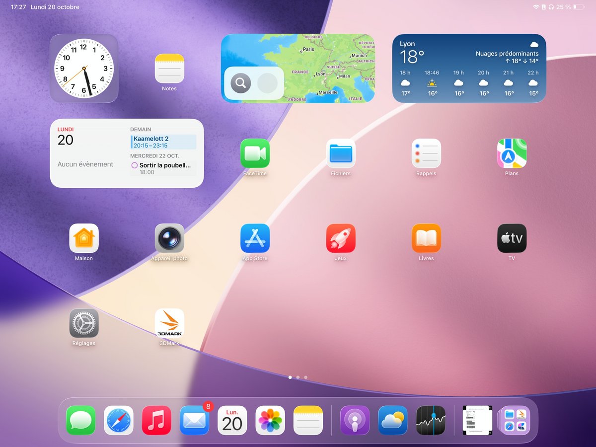 Des icônes rafraichies pour iPadOS 26 ©Mathieu Grumiaux pour Clubic