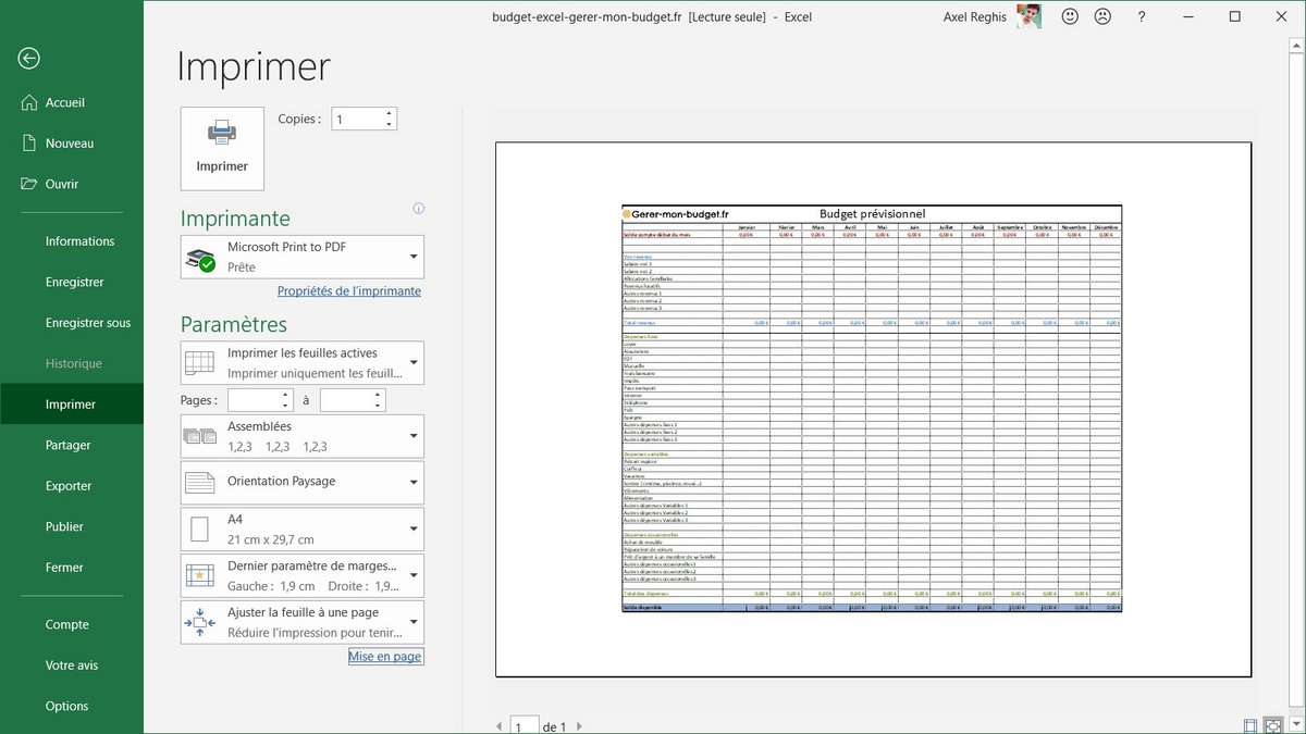 Tuto Excel