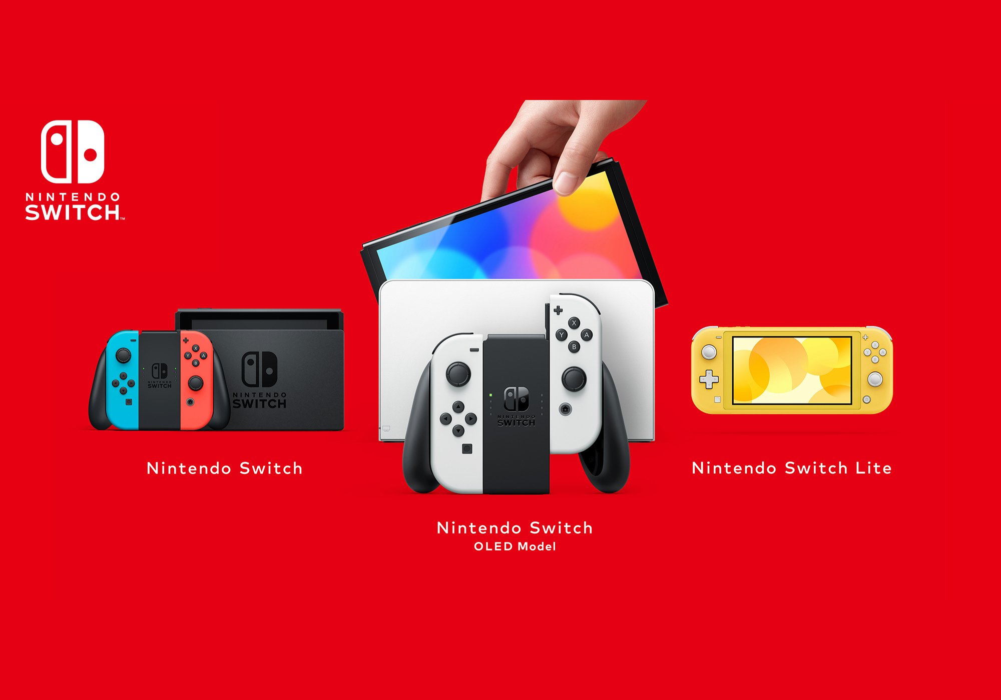 Les trois versions de la Nintendo Switch sont concernées par la hausse tarifaire à venir. ©Nintendo