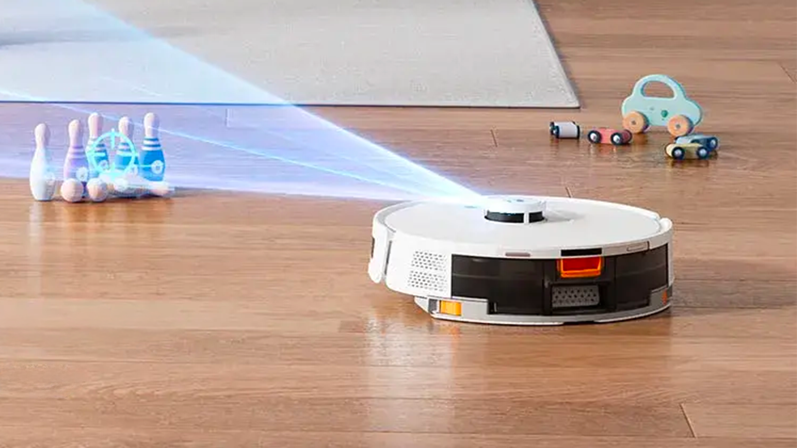 Le Redkey R11 combine aspiration, lavage, retour à la base et vidange auto pour un ménage 4-en-1 entièrement autonome au quotidien.