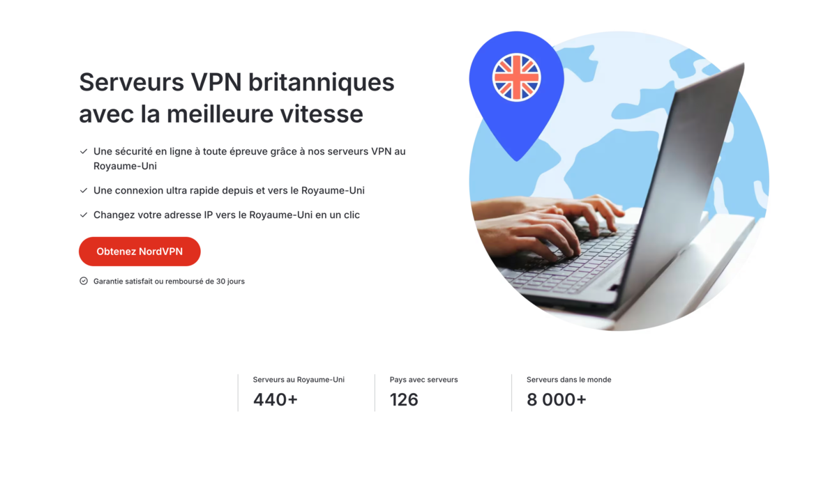 Un équilibre vitesse/sécurité, avec des modules additionnels pertinents. © NordVPN