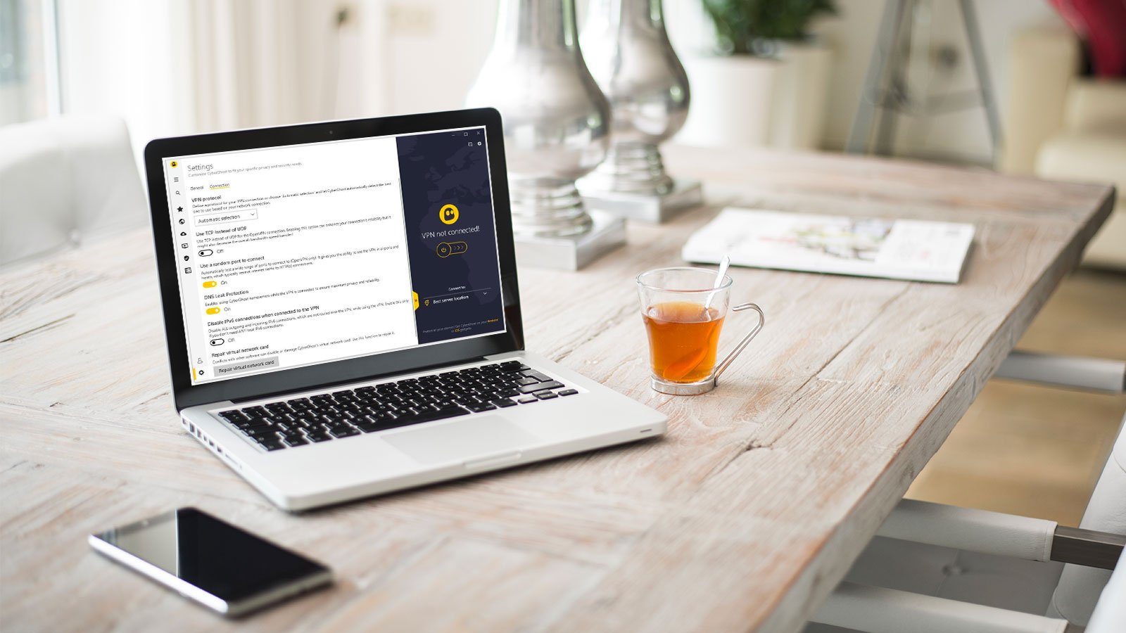 Des serveurs dédiés au streaming sont disponibles chez CyberGhost