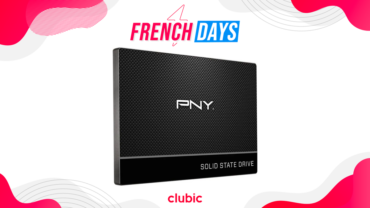 SSD PNY - Promo french days