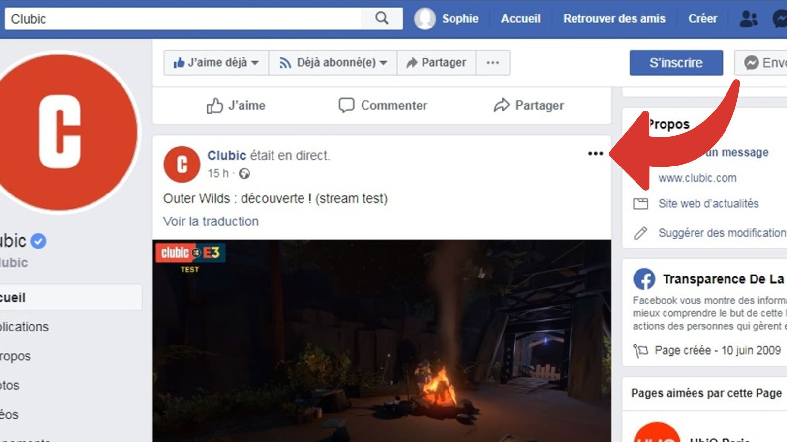 Tuto Facebook