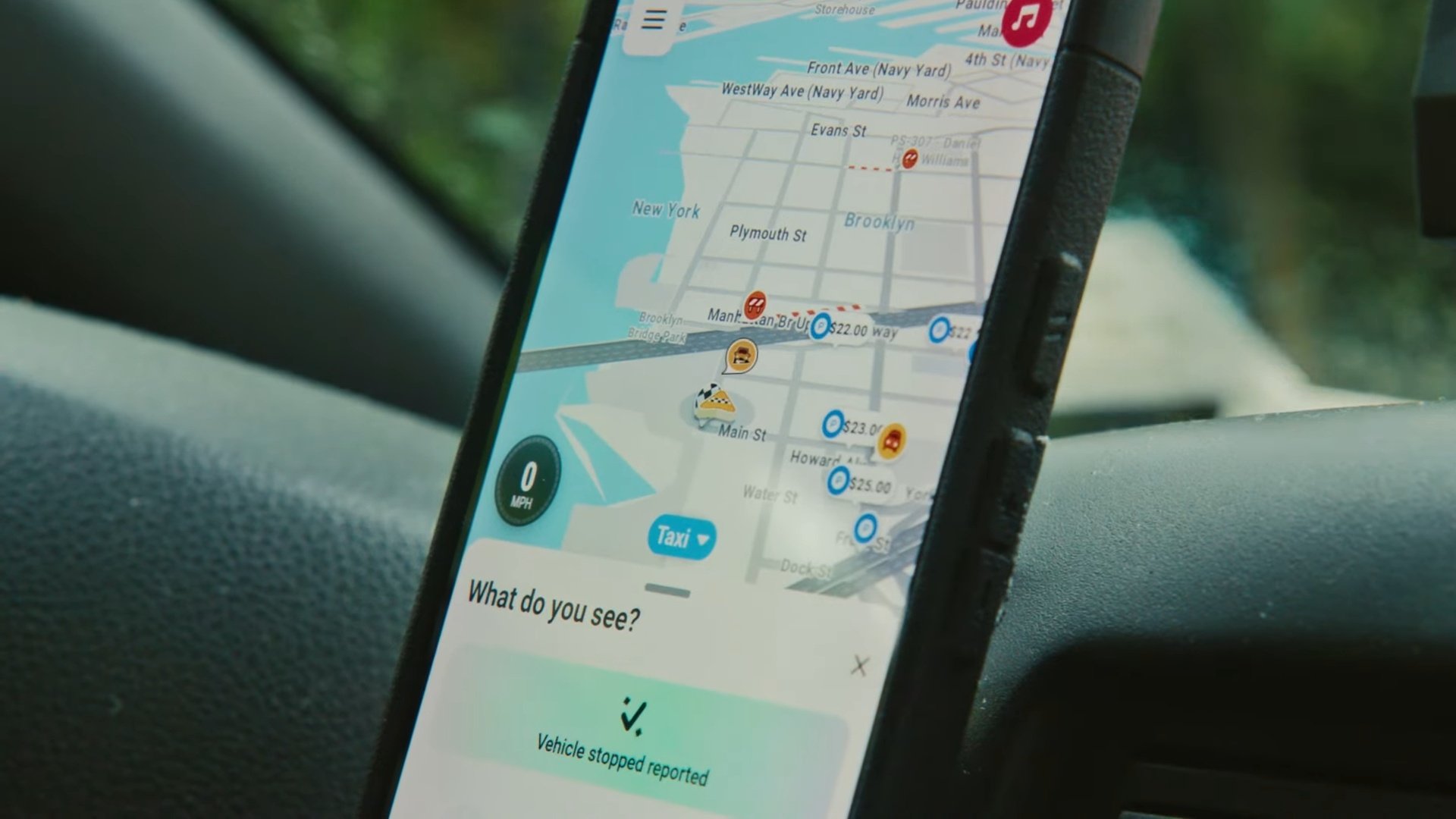 Waze vous écoute : la fin des galères pour signaler un danger. © Waze