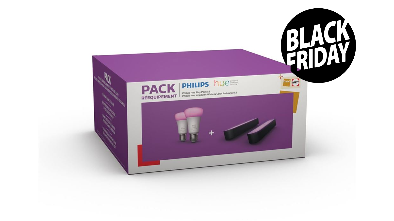 Le pack rééquipement Fnac/Darty Philips Hue