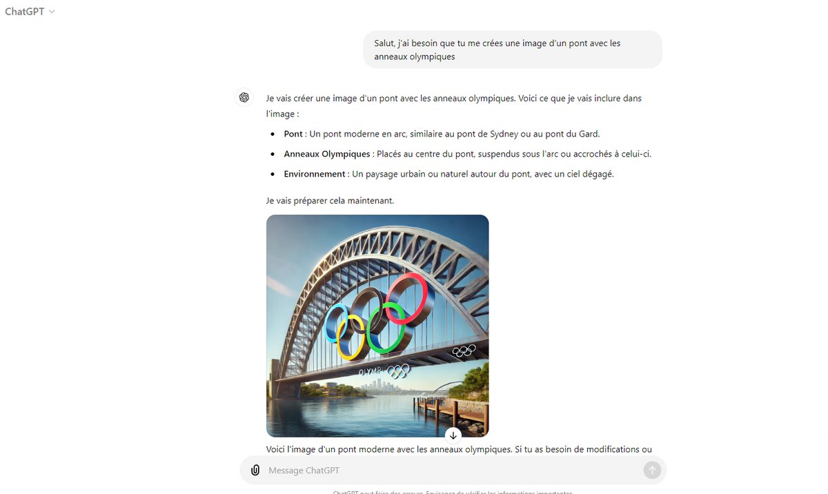 Voici la réponse de ChatGPT à notre prompt © Capture d'écran Clubic