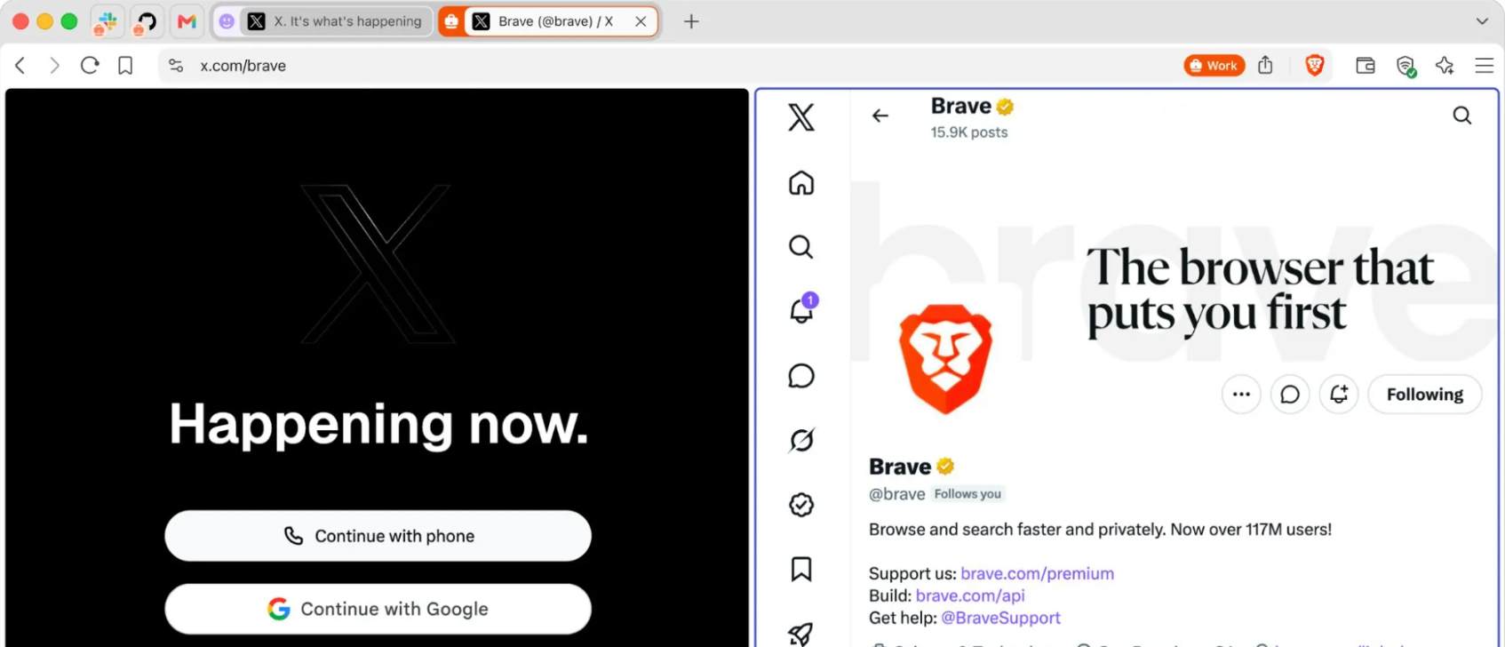 Brave conteneurs