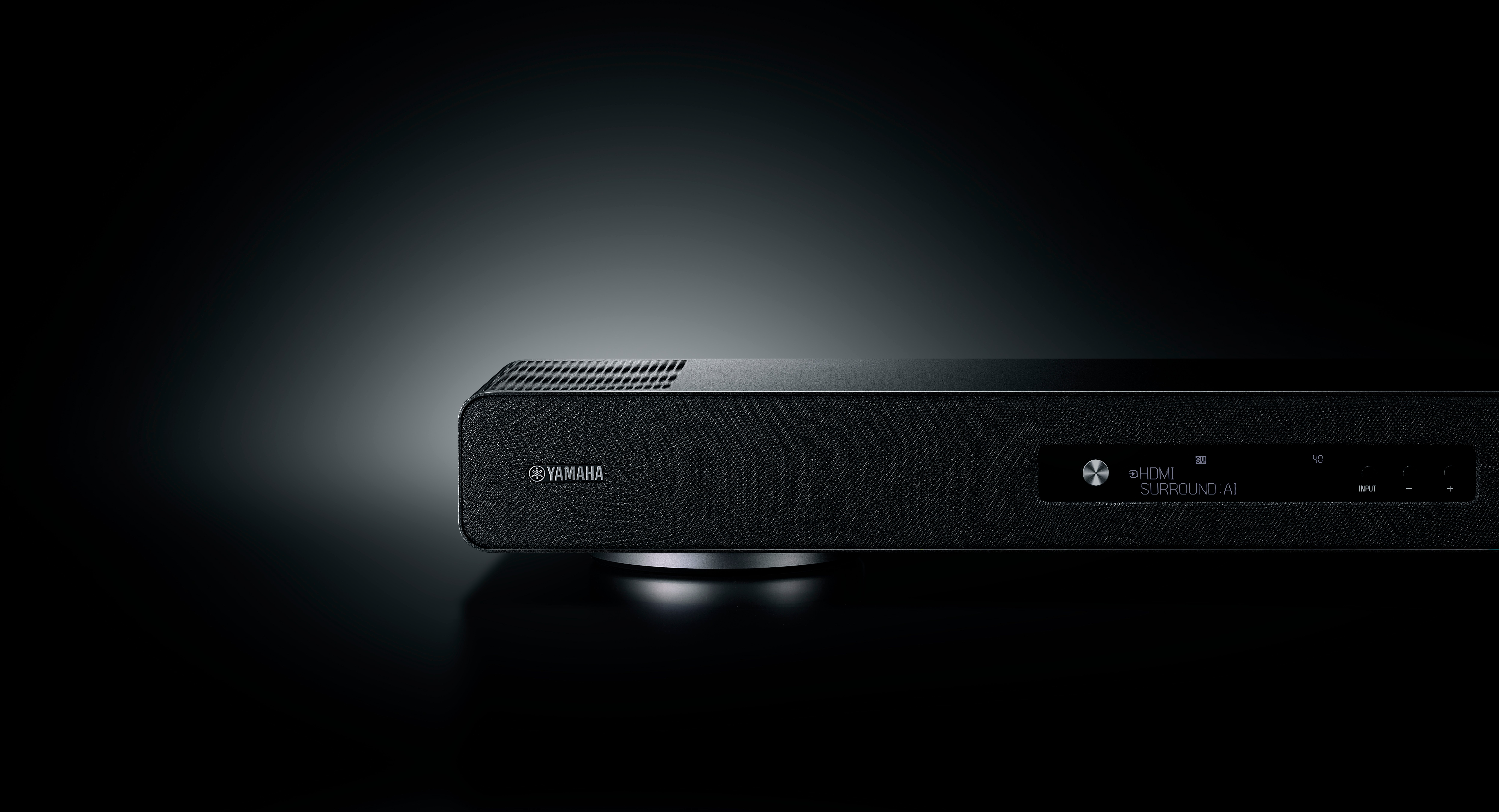 Avec sa nouvelle barre de son, Yamaha veut faire vibrer votre salon. © Yamaha