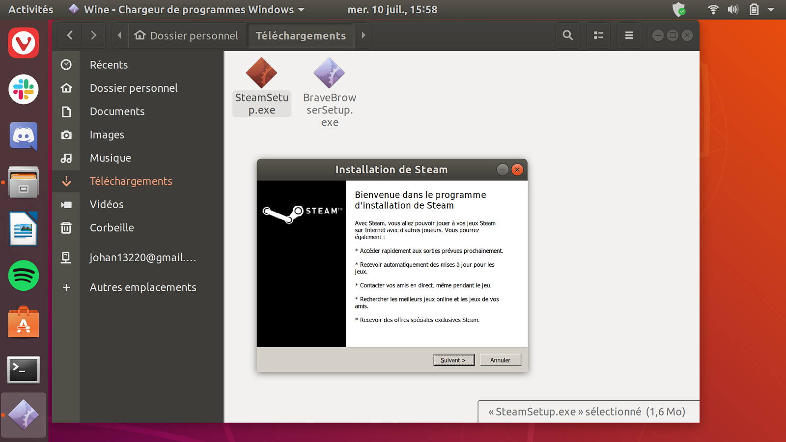 Wine Ubuntu 9