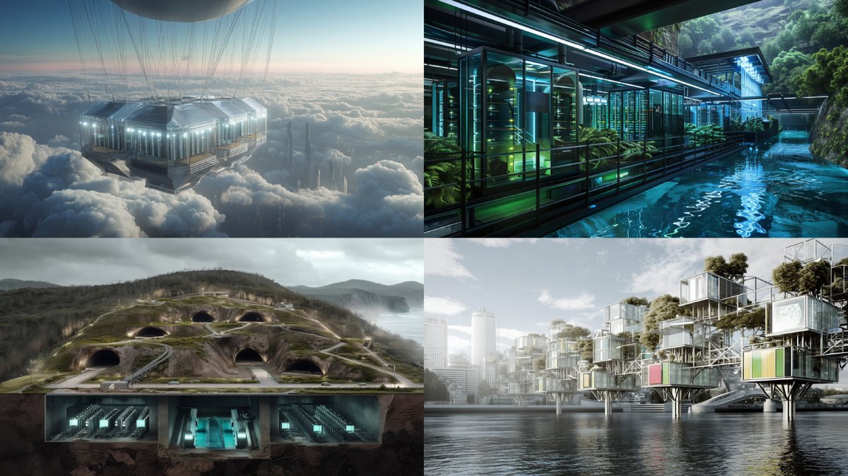 Illustrations des différents concepts de Lenovo. ©Lenovo