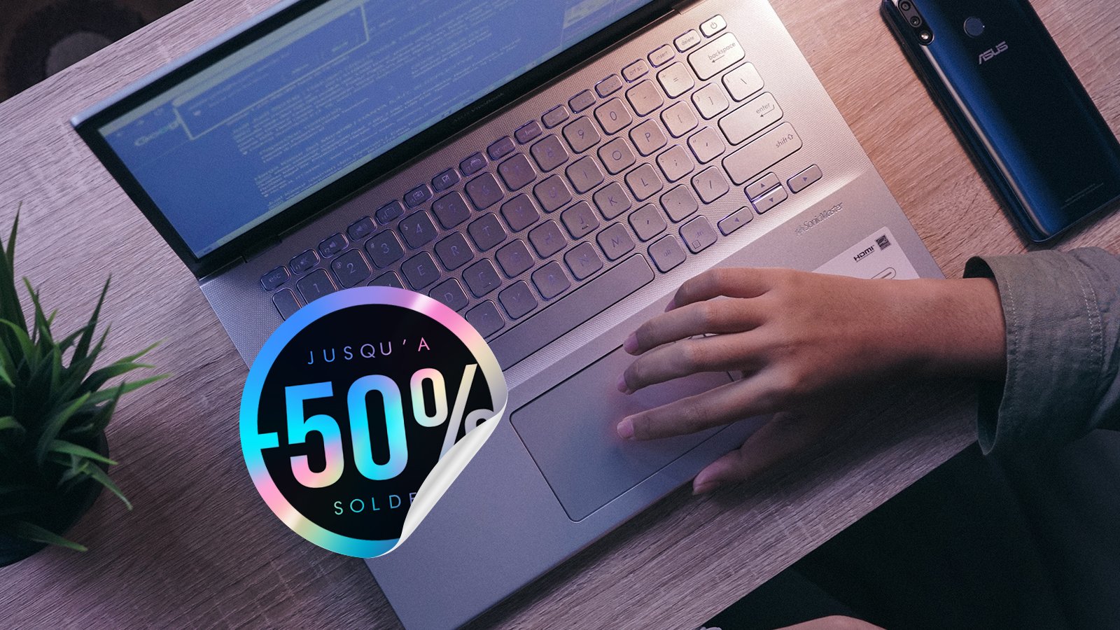 Image lifestyle + légende