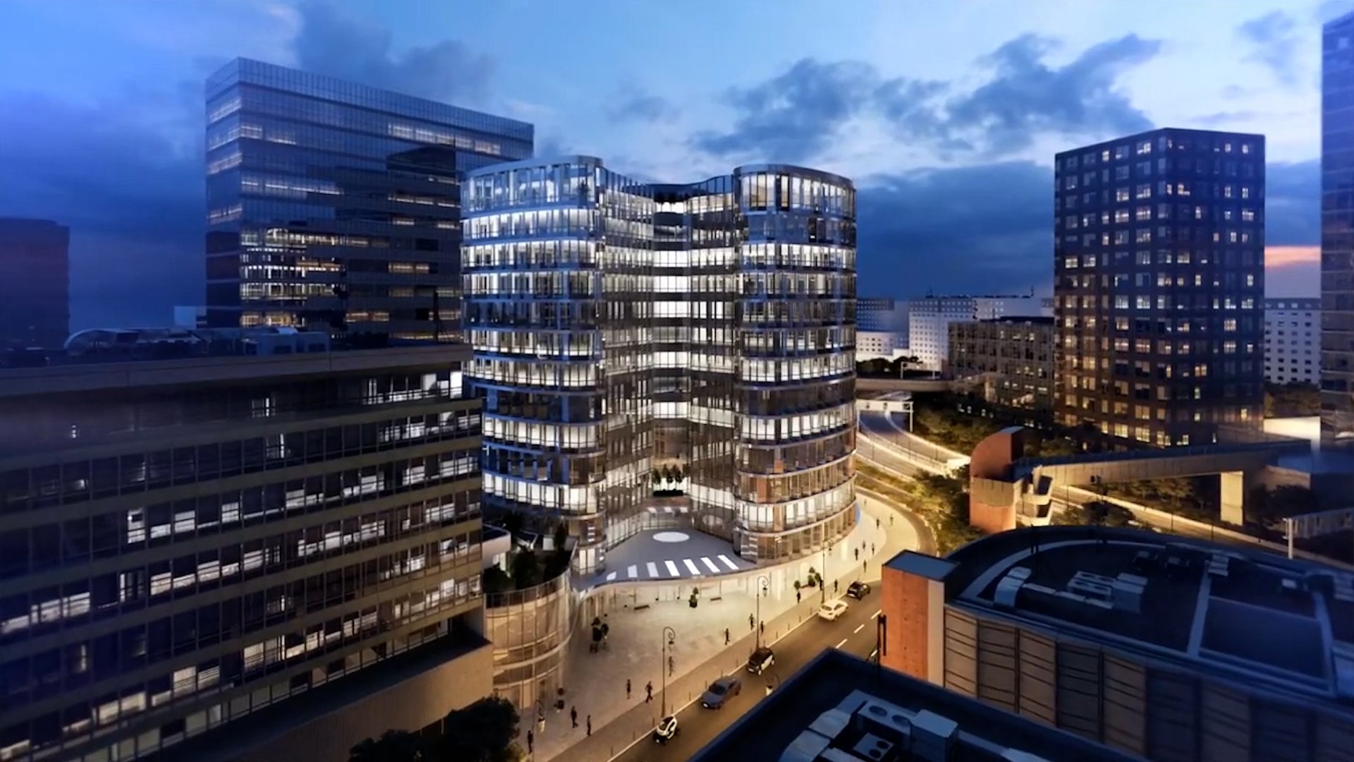 Voilà à quoi ressemblera le Campus Cyber, à son ouverture (© Campus Cyber)